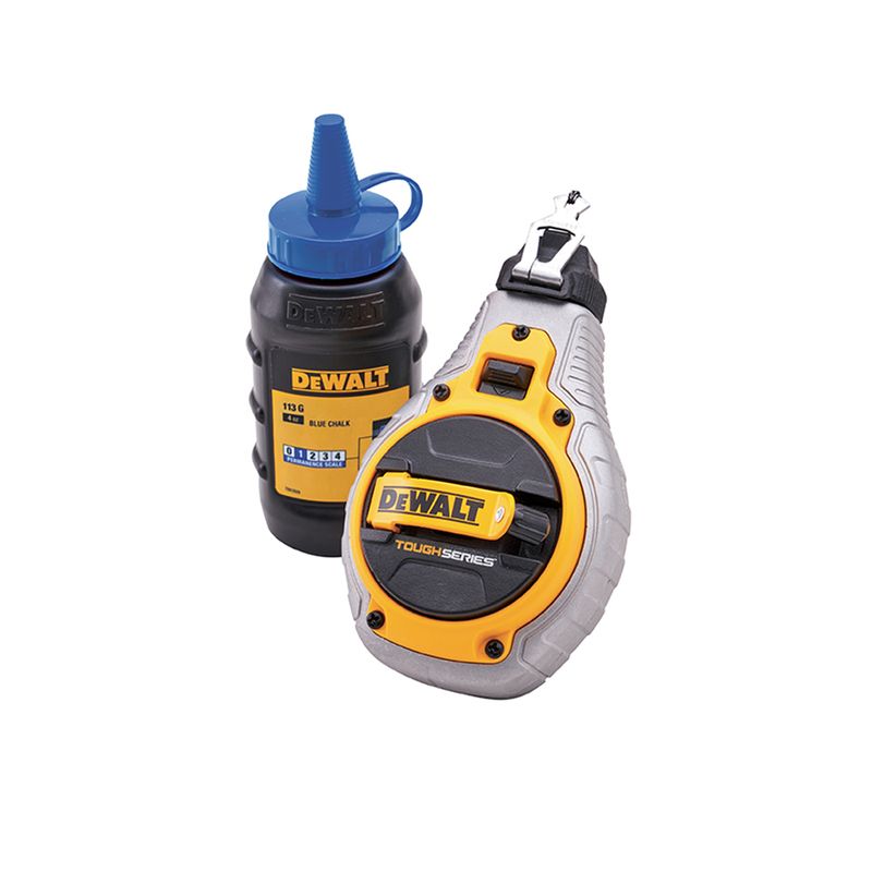 DeWalt Chalk Line &amp; Red Chalk Set DWHT48304-P XMS25CHALK