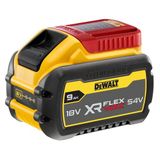 Dewalt DCB547 18V/54V 9.0Ah Li-Ion FlexVolt XR Slide Battery Twin Pack
