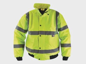 Timco Hi-Visibility Bomber Jacket - Yellow XX Large