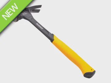 DeWalt XMS25DEWHAM 567G (20oz) Claw Hammer With Free 3 Piece Nail Set