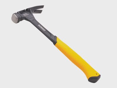 DeWalt XMS25DEWHAM 567G (20oz) Claw Hammer With Free 3 Piece Nail Set