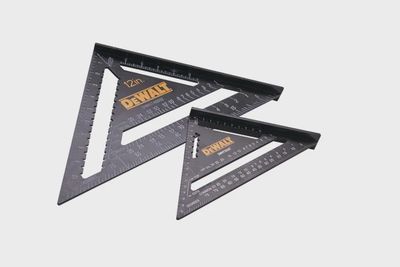 DeWalt XMS25SQTWIN 175mm (7in) &amp; 300mm (12in) Rafter Square Twin Pack