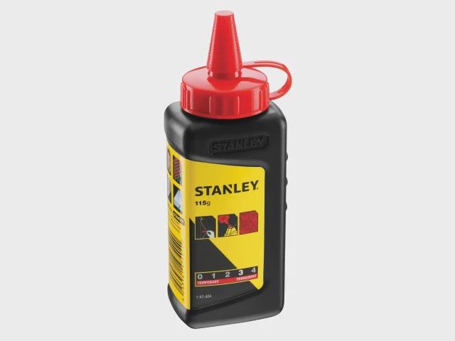 Stanley 1-47-404 Chalk Refill Red 113g Powdered Chalk STA147404