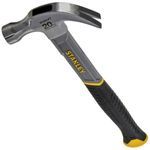 Stanley 570g(20oz) Curved Fibreglass Claw Hammer STA051310