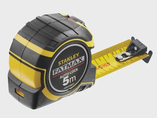 Stanley 5m FatMax Autolock Pocket Tape Width 32mm Metriconly STA033671