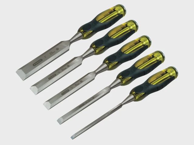 Stanley 2-16-269 FatMax Bevel Edge Chisel With Thru Tang 5 Piece Set STA216269