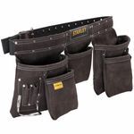 Stanley STST1-80113 Leather Tool Apron Multiple Pockets STA180113