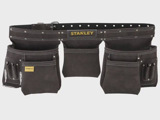 Stanley STST1-80113 Leather Tool Apron Multiple Pockets STA180113