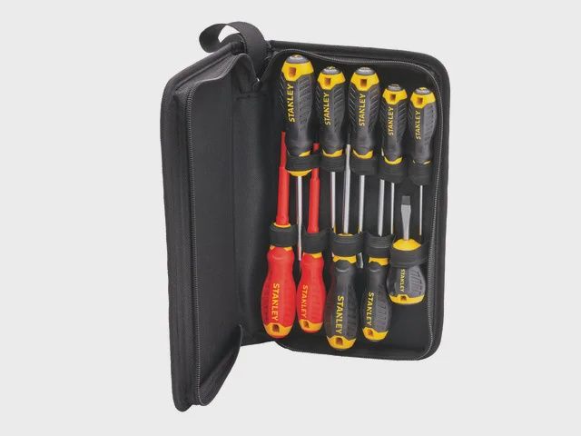 Stanley XMS25SDSET10 10 Piece Screwdriver Set STHT60035-9