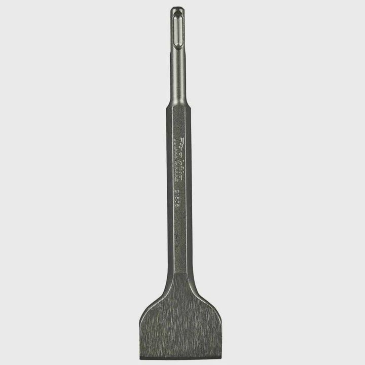 Makita 50mm x 250mm SDS+ Straight Bolster / Scaling Chisel D-25616