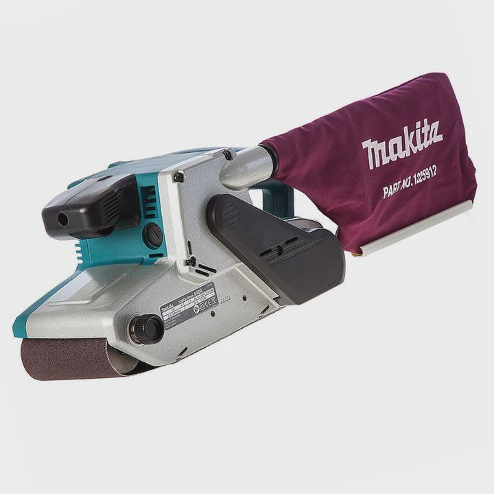 Makita 9404/2 100mm x 610mm (4" x 24") Super Duty Belt Sander &amp; Dust Bag 240V