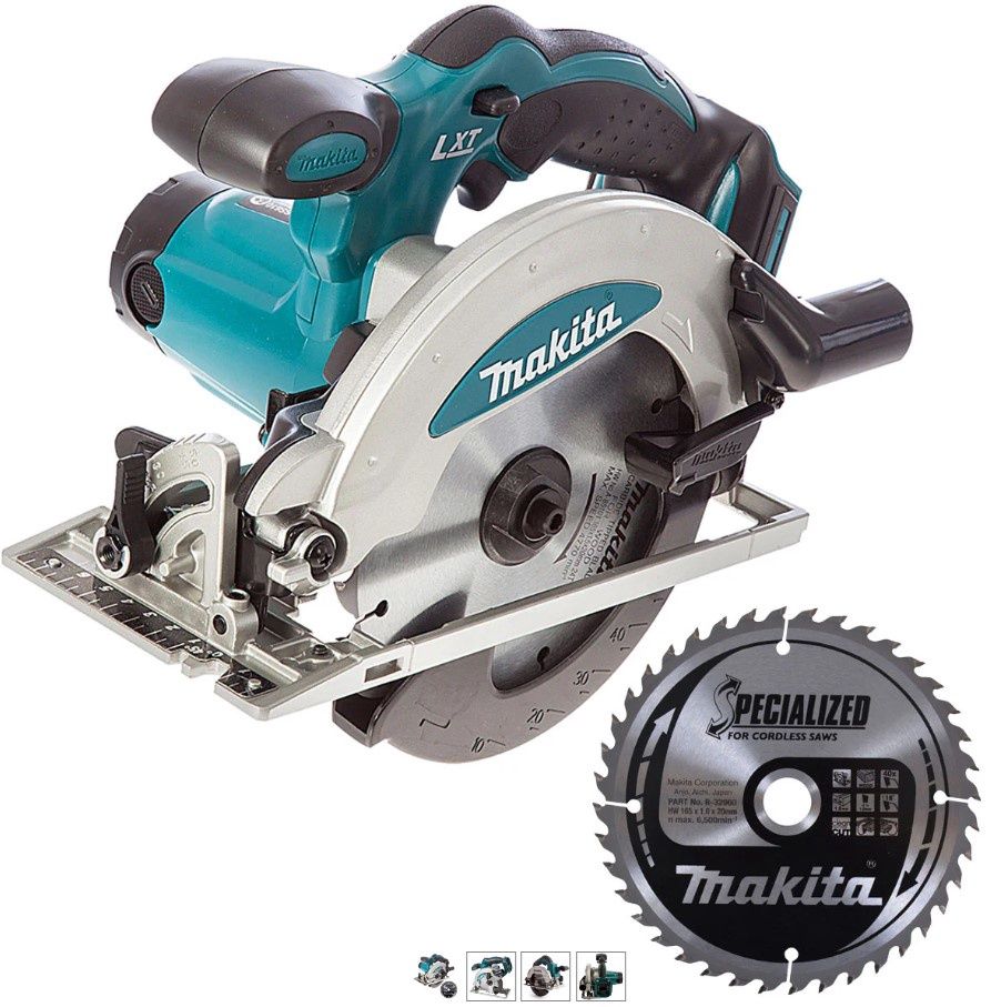 Makita DSS610Z 18V Li-ion 165mm Cordless Circular Saw Body with 40T Saw Blade
