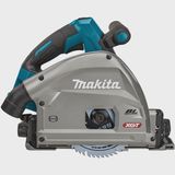 Makita SP001GZ03 40Vmax Brushless 165mm Plunge Saw with 2 x 1.5m Guide Rail & Case + Rail Bag