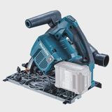 Makita SP001GZ03 40Vmax Brushless 165mm Plunge Saw with 2 x 1.5m Guide Rail & Case + Rail Bag