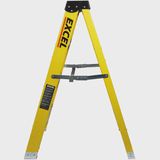 Excel Heavy Duty Fibreglass 5 Tread Ladder with Folding Hop up