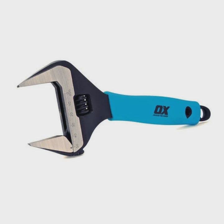 OX 6"/150mm Pro Series Adjustable Wrench Extra Wide Jaw - OX-P324606