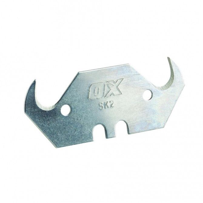 OX Pro 20mm Hooked Knife Blade with Dispenser 1" 10 Piece OX-P222510