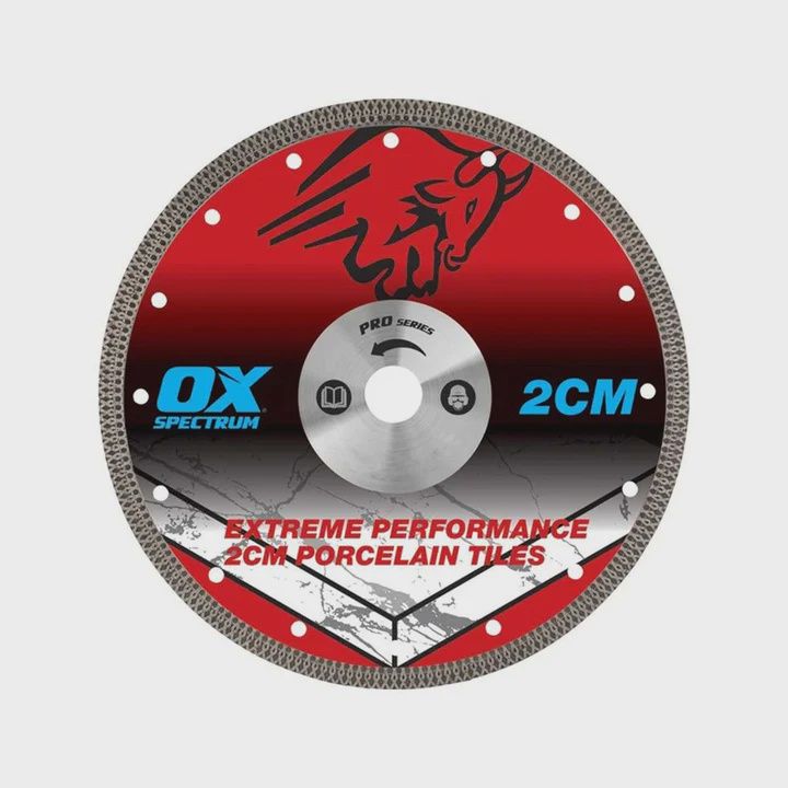 Ox Pro 2CM Porcelain Tile & Stone Cutting Blade 250mm 2CM-250/25