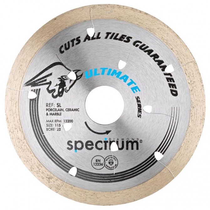 OX Spectrum 115mm SL-PRO Tile Diamond Blade SL115/22
