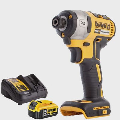 DeWalt DCF887N 18v Brushless Impact Driver with 5Ah Battery &amp; Charger