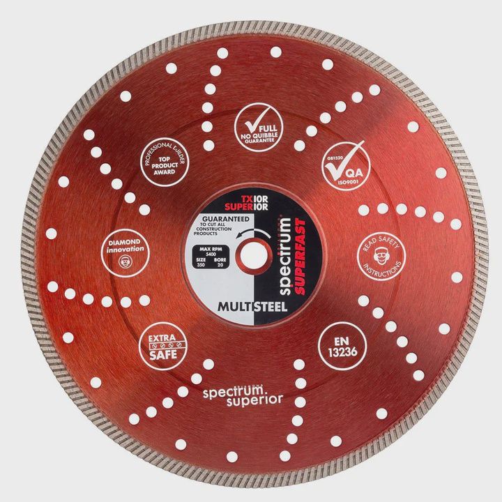 Spectrum 350mm Multi Diamond Blade TX10R-350/25