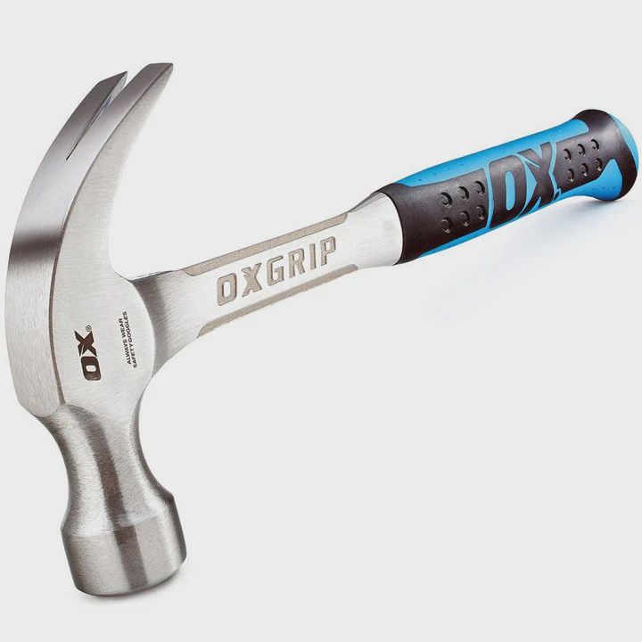 OX Tools P080116 16oz Claw Hammer OX-P080116