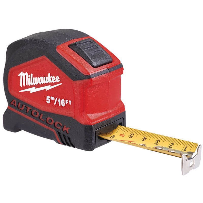 Milwaukee Autolock Tape Measure 5m/16ft 4932464665
