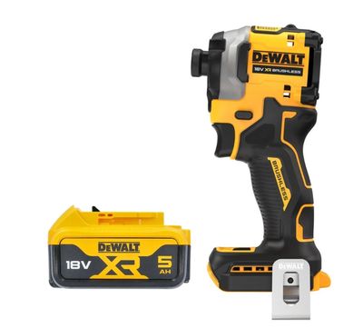 Dewalt DCF850N 18V XR Brushless Impact Driver with 5.0 Ah  Battery