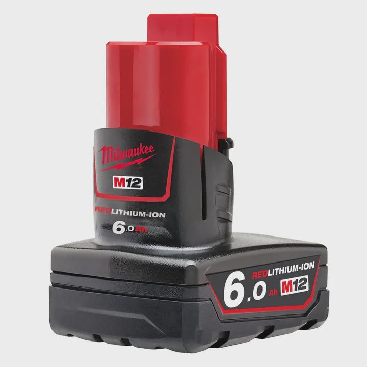 Milwaukee M12B6 Genuine REDLITHIUM-ION 12V 6.0Ah Li-ion Battery Pack 4932451395