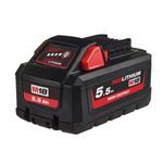 Milwaukee M18 HB5.5 18V 5.5Ah RedLithium-Ion High Output Battery 4932464712
