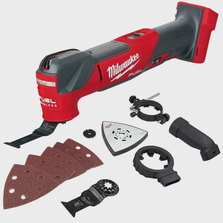 Milwaukee M18FMT-0 18v Fuel Brushless Multi Tool with Accessories