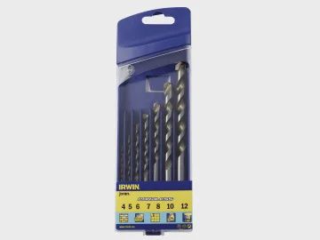 Irwin IRW10501940 Cordless Multi-Purpose Drill Bit Set, 7 Piece