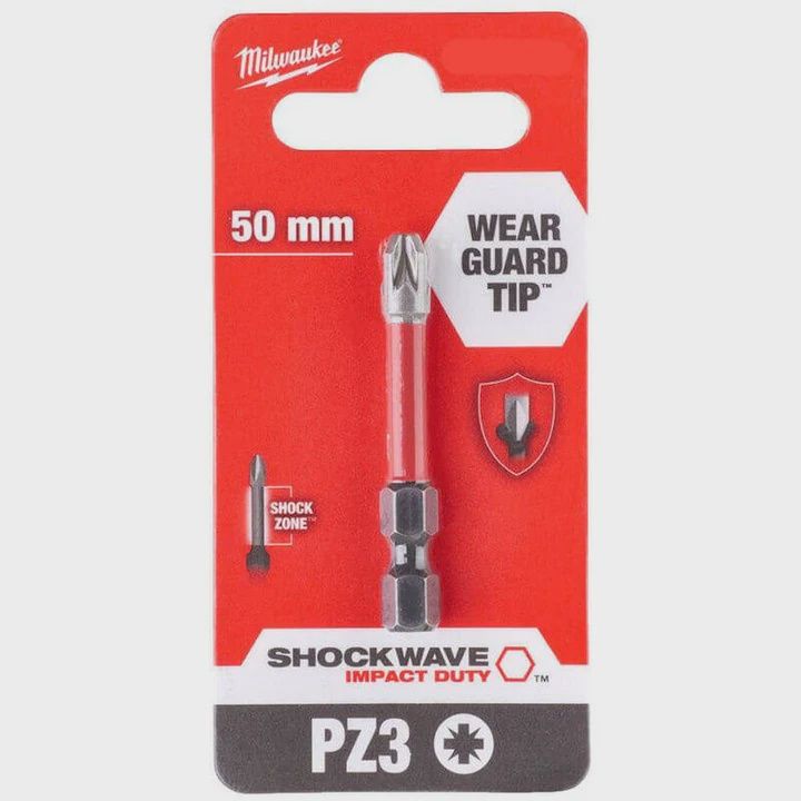 Milwaukee Shockwave PZ3 50mm Screwdriver Bit 4932472051