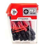 Milwaukee Shockwave PH2 Screwdriver Bits 50mm Pack of 10