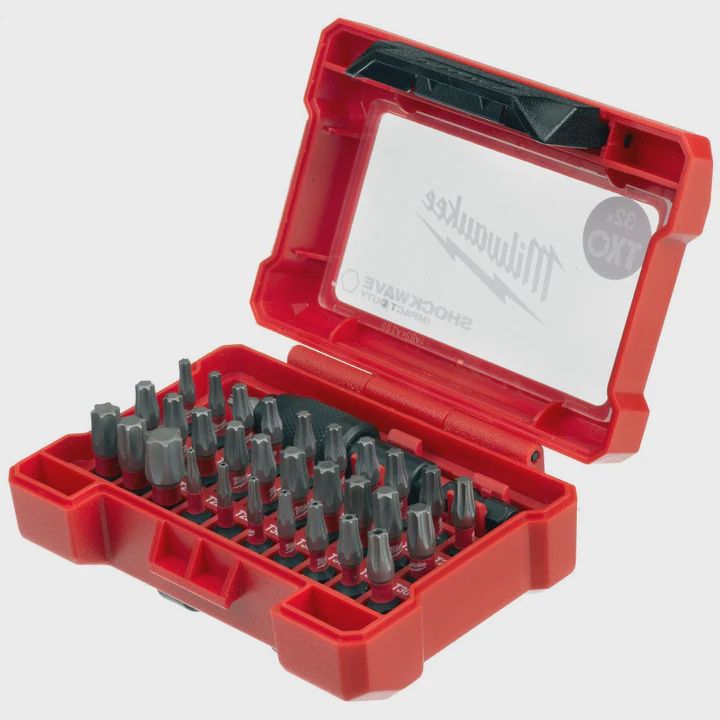 Milwaukee 4932471586-X Shockwave Impact Screwdriver Bit Set 32 Piece