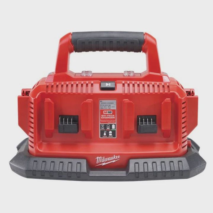 Milwaukee M1418C6 18v M18 Multibay Charger 240v