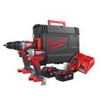 Milwaukee M18 BLPP2A2-502X 18V Brushless Twin Kit with 2 x 5.0Ah Batteries, Charger & Case