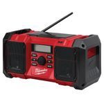 Milwaukee M18 JSRDAB-0 18V/240V DAB Digital Jobsite Radio Body Only 4933451252