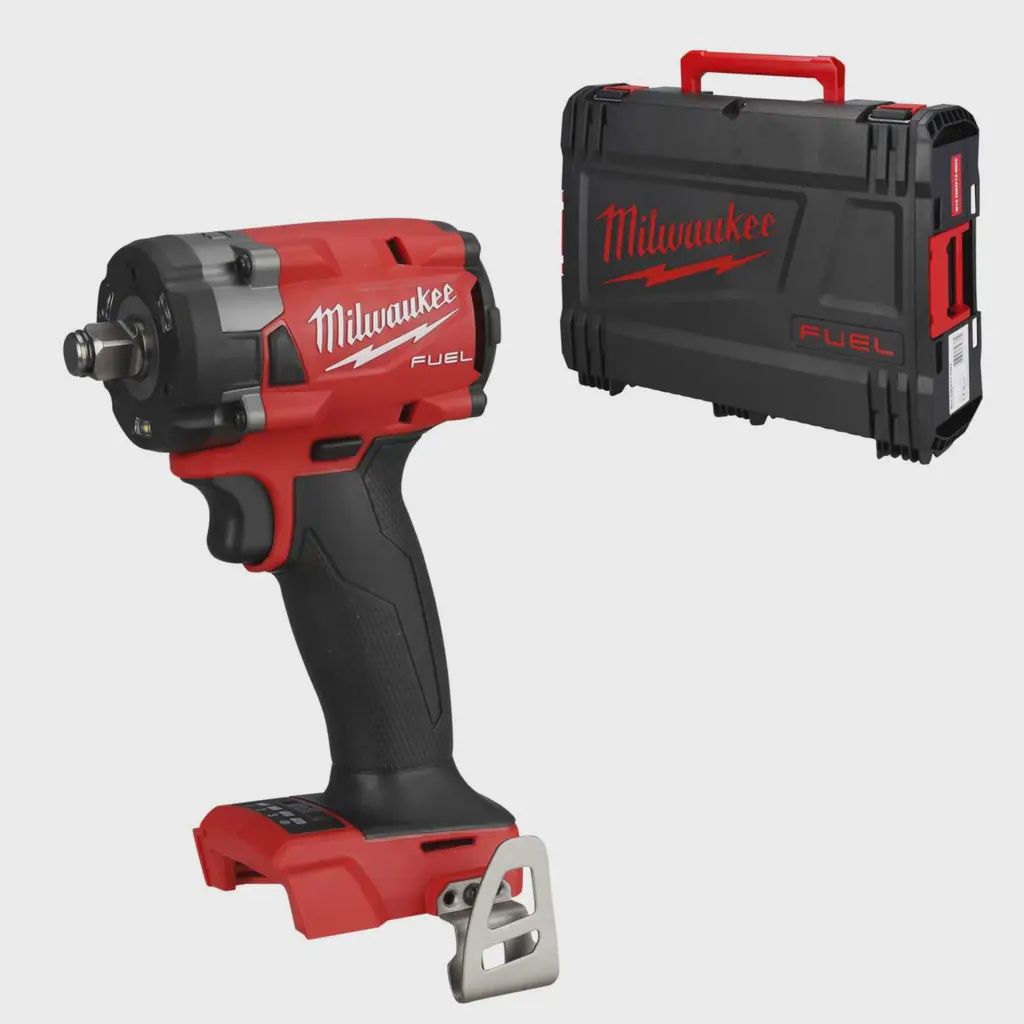 Milwaukee M18FIW2F12-0X 18V Fuel Brushless 1/2" Impact Wrench Friction Ring with Case