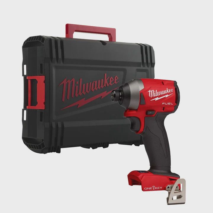 Milwaukee M18ONEID2-0X Fuel 18V Brushless 1/4" Impact Driver Body Only in Case 4933464090