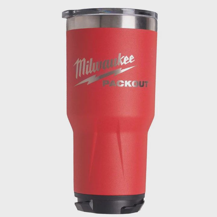Milwaukee Packout Red Tumbler 887ml 4932479075