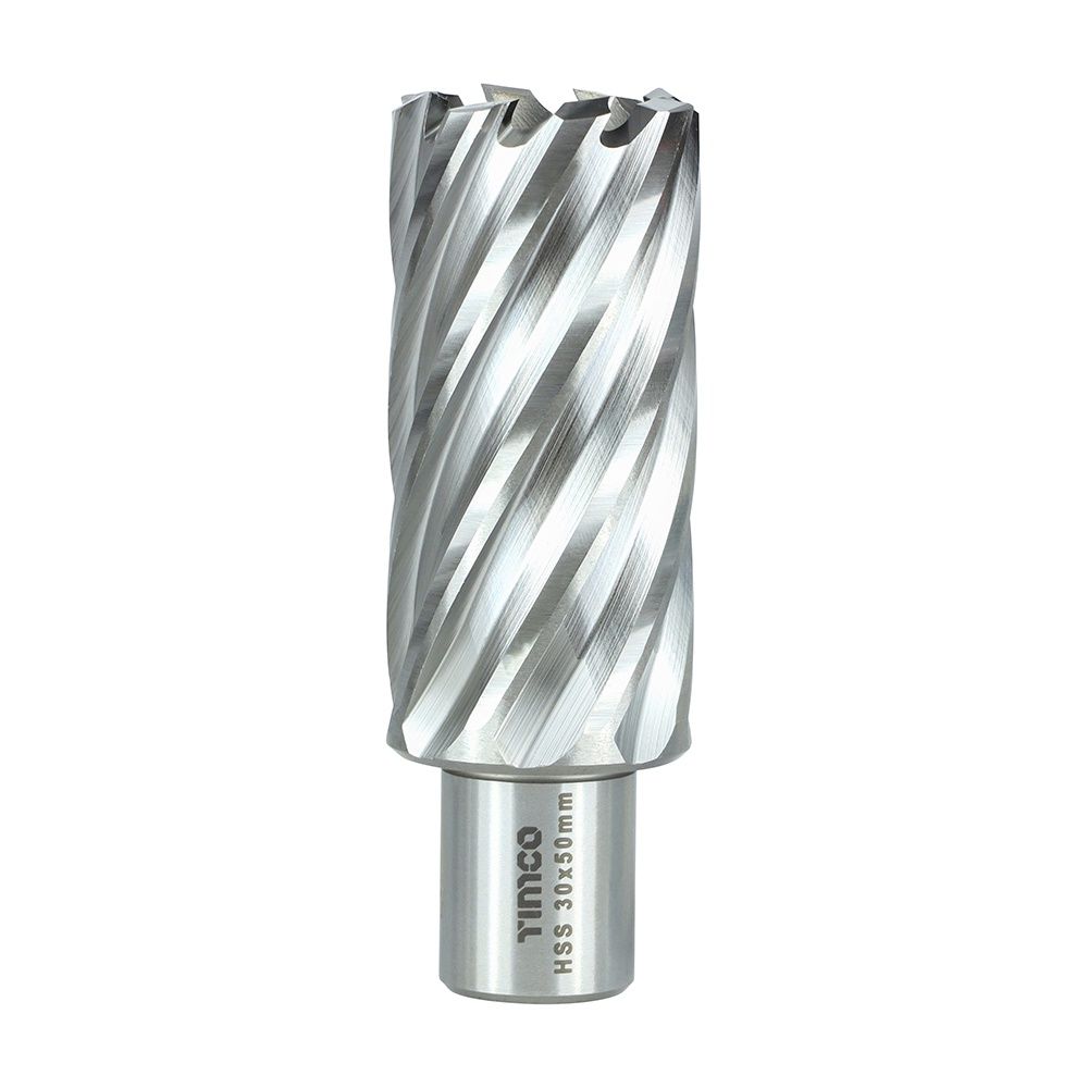 Timco 30 x 50mm Addax HSS M2 Broaching Cutter Long Titanium-Aluminium Nitride Coating BCL30