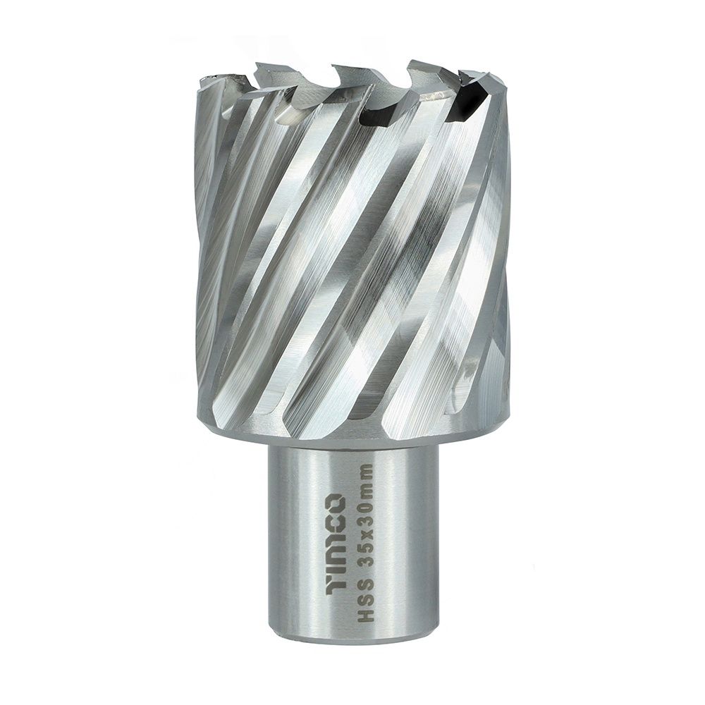 Timco 35 x 30mm M2 Broaching Cutter Addax HSS Short Titanium-Aluminium Nitride Coating BCS35