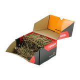 Timco 5.0 x 100mm Solo Chipboard & Woodscrews Industry Pack PZ Double Countersunk Yellow 50100SOLOIND