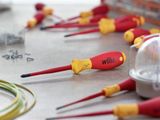 Wiha 36455 Softfinish SlimFix Electric Sl/Pz Screwdriver Set of 6 piece WHA-36455