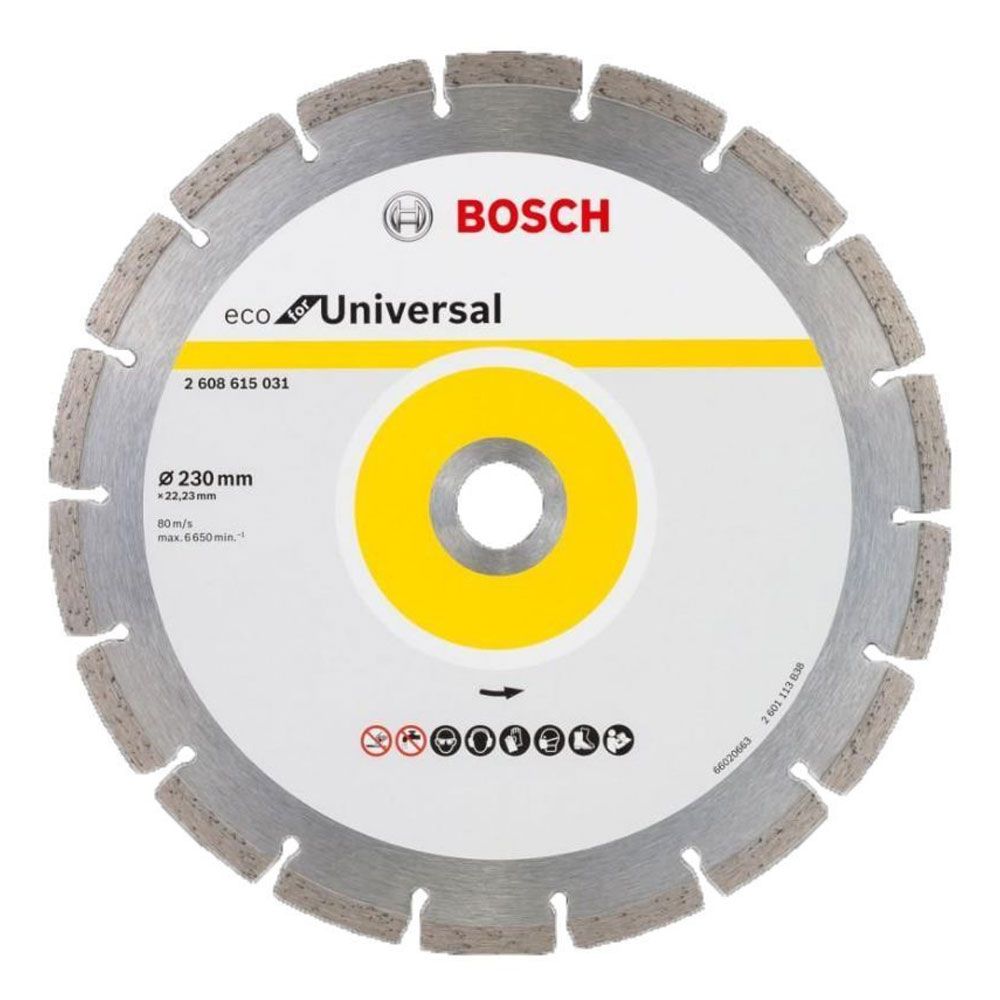 Bosch 230mm Diamond Cutting Blade For Brick Concrete 2608615031