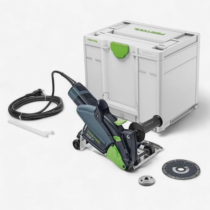 Festool DSC-AG 125-Plus 230V GB Diamond Cutting System In Systainer - 578440