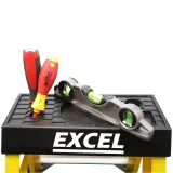 Excel Electricians Fibreglass Step Ladder 4 Tread 1.3m Heavy Duty