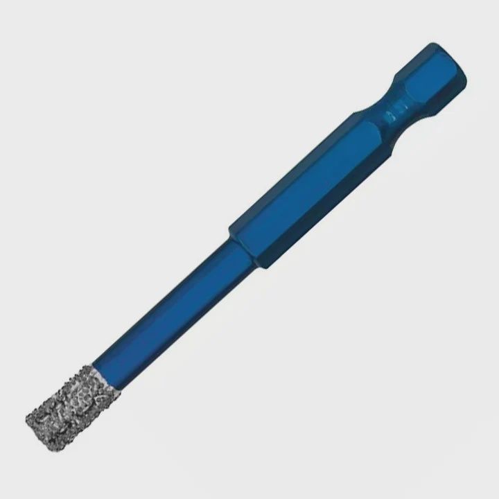 Mexco 12mm Hex Professional Porcelain Dry Diamond Tile Drill Bit A10VBDB12