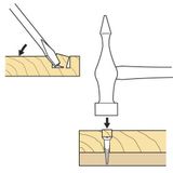 Trend Snappy Countersink with 3/32 (2.5mm) Drill SNAP/CS/6